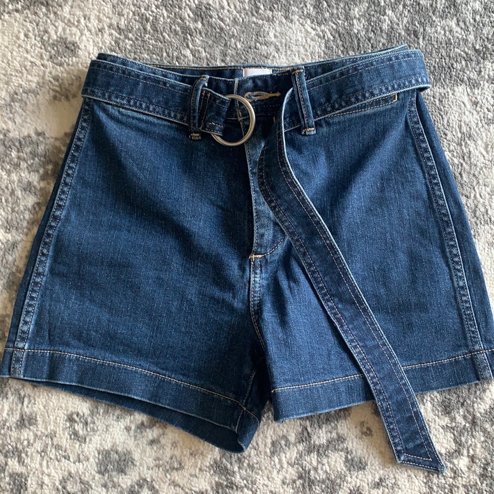 Gap 00 denim high rise short! Never worn!